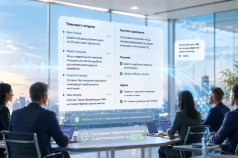 Quorum от «Наносемантики»: новая ИИ-платформа для автоматической обработки корпоративных встреч
